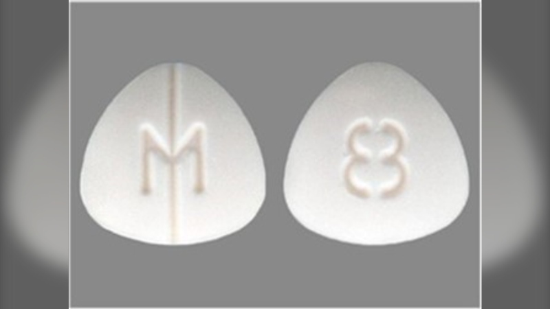 An emerging drug called a nitazene opioid, known on the street as "Pyro" has been detected in the Ottawa drug supply, found in counterfeit hydromorphone M8 tablets. Nitazines can be mixed with other drugs as well. (Ottawa Public Health/supplied)