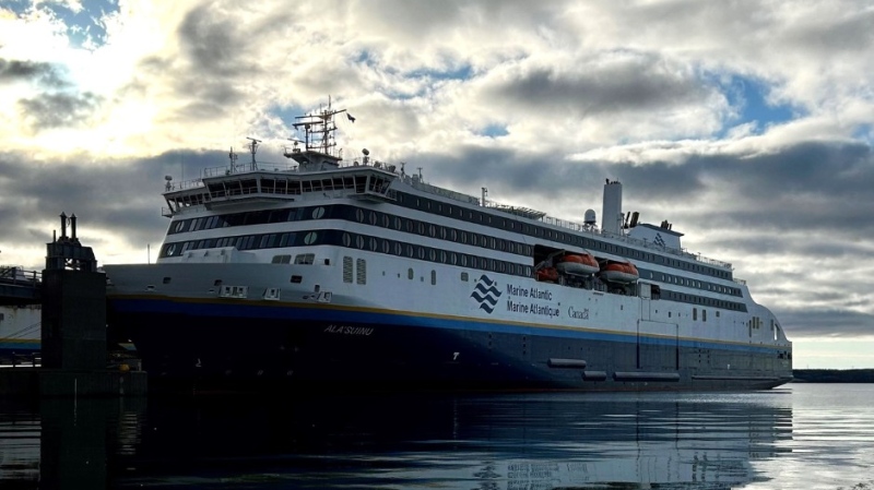 The Ala’suinu ferry is pictured. (Source: Facebook/Marine Atlantic)