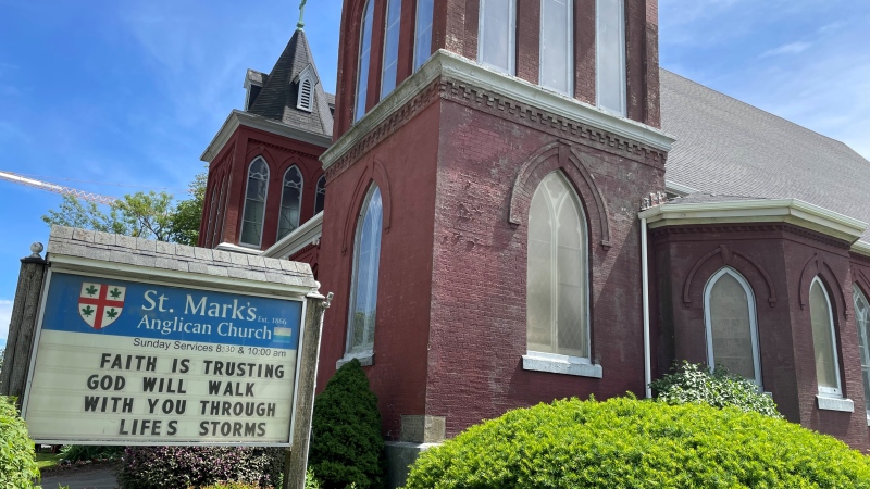 St. Mark's Anglican Church in Halifax is pictured. (Source: Sean Mott/CTV News Atlantic)