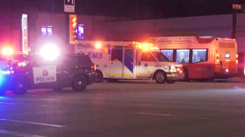 A pedestrian was killed after they were hit by a Calgary Transit bus in the early morning hours of July 2, 2024.