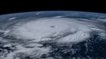 This image provided by NASA shows Hurricane Beryl from the International Space Station on Sunday, July 1, 2024. (NASA / The Associated Press)