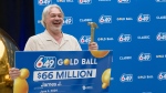 James Jutzi of Calgary won $66 million on the June 15 Lotto 6-49 draw. (Courtesy: WCLC) 