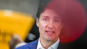 Justin Trudeau speaks in Montreal on Wednesday, July 3, 2024. THE CANADIAN PRESS/Christinne Muschi