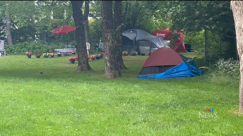 Dartmouth, N.S., residents concerned over tents