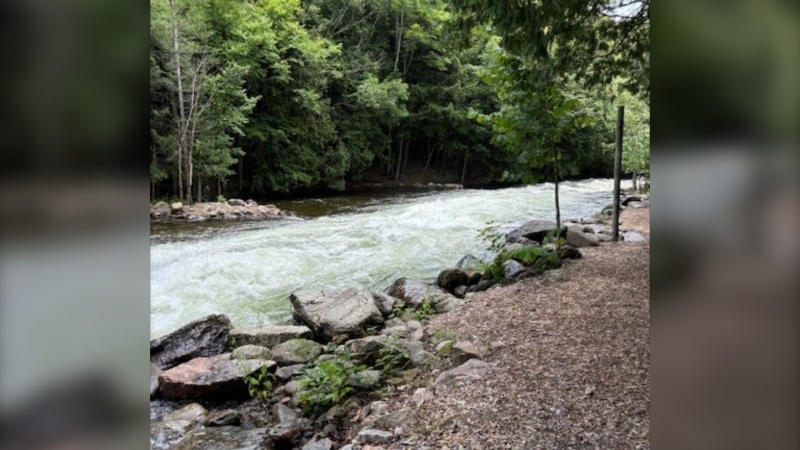Minden Wild Water Preserve and Rapids in Minden, Ont. (Source: OPP/X) 