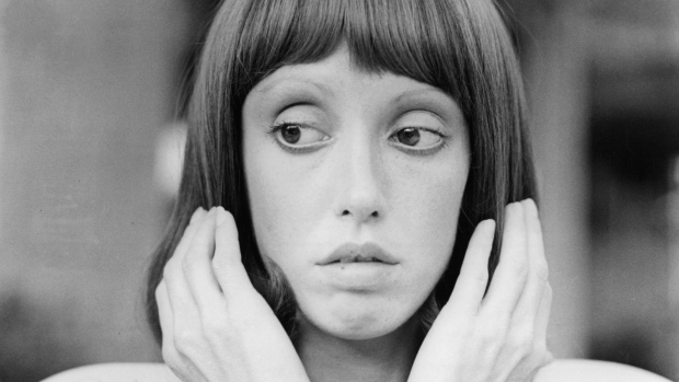 Shelley Duvall with hands to hair in a scene from the film '3 Women', 1977. Duvall, whose wide-eyed, winsome presence was a mainstay in the films of Robert Altman and who co-starred in Stanley Kubrick's 'The Shining,' has died. She was 75. (Photo by 20th Century-Fox/Getty Images)