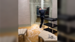 Drake posts flooding at his house in Toronto on Instagram (Champagnepapi).