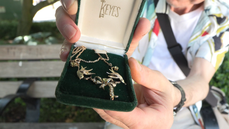 A stranger helped reunite a woman with a necklace she lost more than three years ago. (CTV News) 