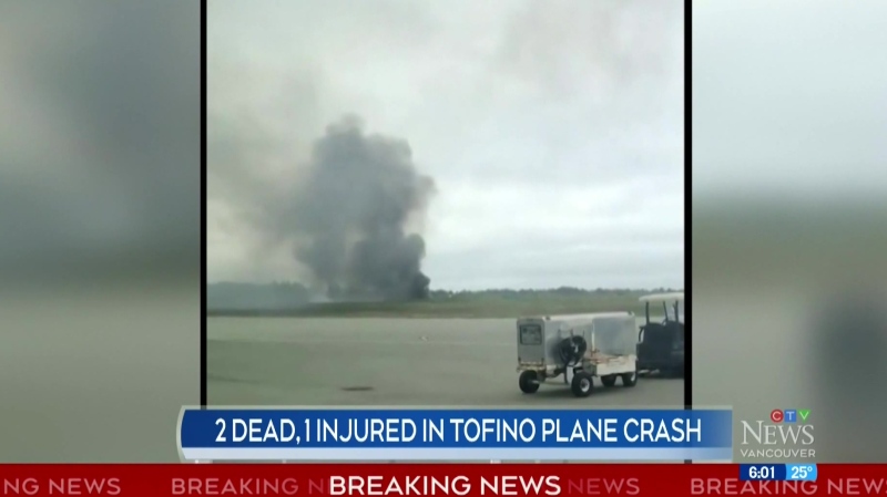 2 dead, 1 injured in Tofino plane crash