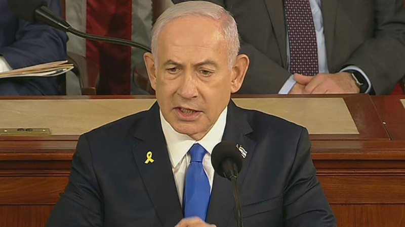 Israeli PM Netanyahu addresses U.S. Congress