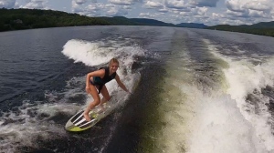 A municipality in the Laurentians wants to ban wakesurfing (CTV News)