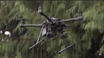 The Delta Police Department showcased a new drone on July 25, 2024. 