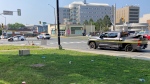 Crash at the intersection of Lloyd and Paris streets. July 31, 2024 (Alana Everson/CTV Northern Ontario)