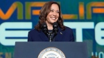 U.S. Vice President Kamala Harris delivers remarks at a Sigma Gamma Rho Sorority gathering in Houston, Wednesday, July 31, 2024, in Houston. (LM Otero / AP Photo)