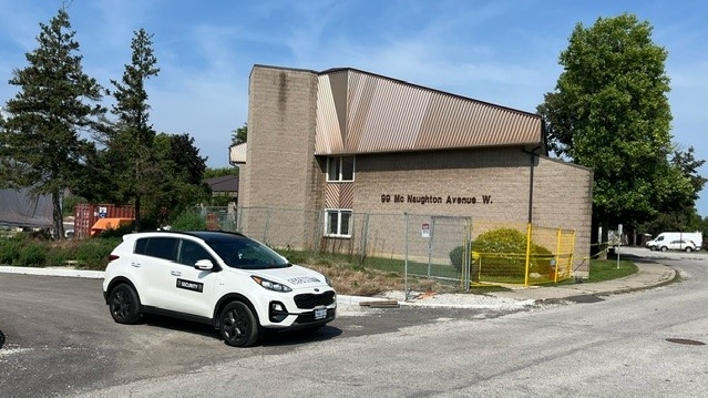 99 McNaughton Avenue West in Chatham, Ont. on Aug. 30, 2024. (Chris Campbell/CTV News Windsor)