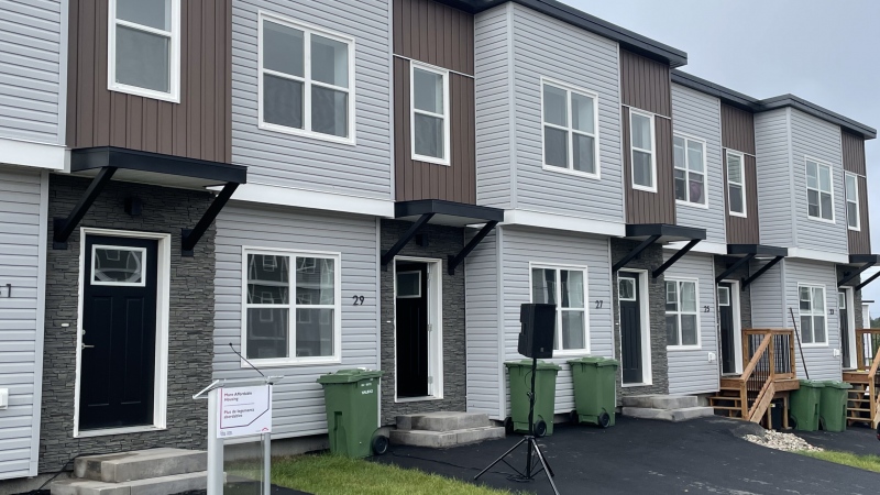 New townhomes in the Mount Hope neighbourhood in Dartmouth, N.S. (Source: Communications Nova Scotia)