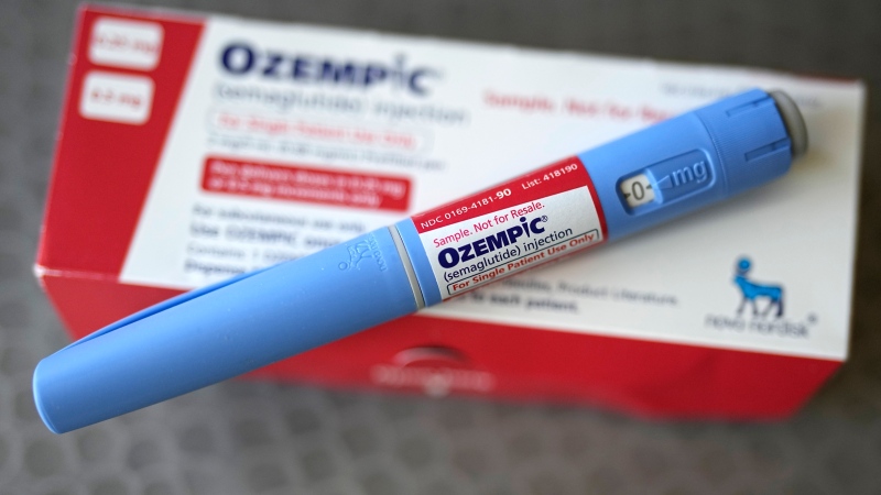 FILE - The injectable drug Ozempic is shown Saturday, July 1, 2023, in Houston. (David J. Phillip / AP Photo, File)