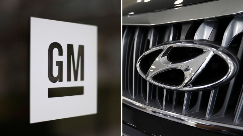 GM and Hyundai plan to collaborate on technology and supply chains. (AP via CNN Newsource)