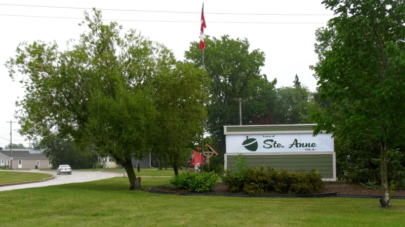 The Town of Ste. Anne, Manitoba is pictured in August 2024. (Source: Danton Unger/CTV News Winnipeg)