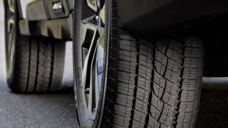 New tires on a vehicle are shown in this undated file image. 