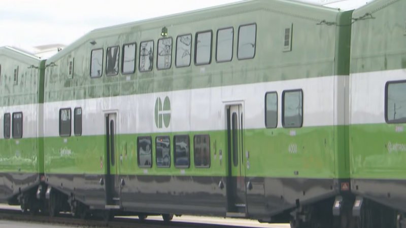 GO Train seen in this undated file image. 