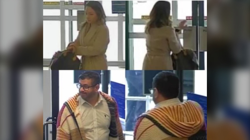 Windsor police are asking for the public’s help to identify two suspects involved in a $64,000 bank fraud investigation. (Source: Windsor police)