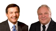 Dennis Allchurch (Left) and Greg Brkich (Right) are both former Sask Party MLAs who are running for the Sask United Party in the upcoming provincial election. (Courtesy: saskunited.ca)