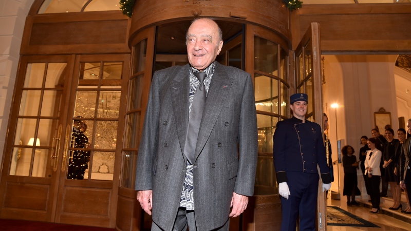 Mohamed Al-Fayed attends "Chanel Collection des Metiers d'Art 2016/17 : Paris Cosmopolite" Show on Dec. 6, 2016 in Paris, France. (Photo by Pascal Le Segretain / Getty Images)