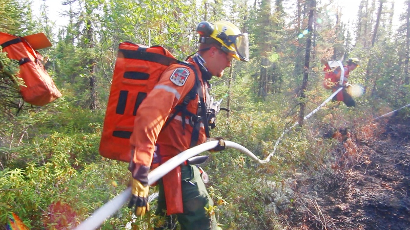 Ontario’s woodland fire season comes to an official end on Oct. 31. Until then most of the northeast region remains under a high forest fire rating with some areas considered extreme. (Aviation, Forest Fire and Emergency Services file footage)