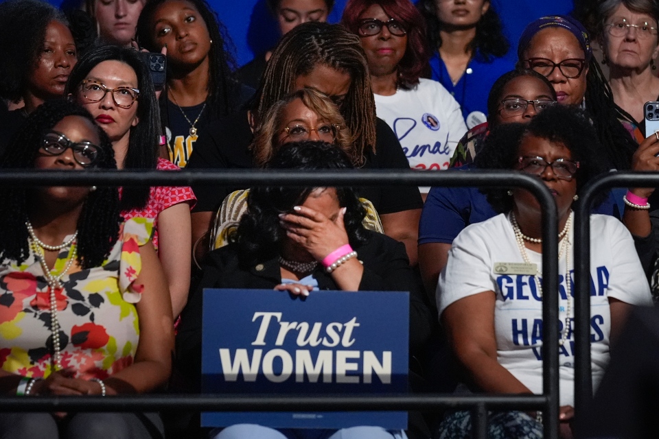 Kamala Harris audience members