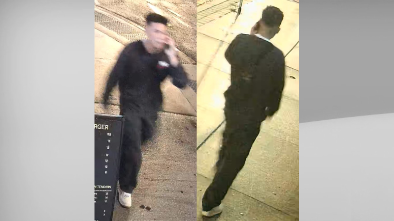 Toronto police say the man in the photo is wanted in a stabbing investigation. (Toronto Police Service)