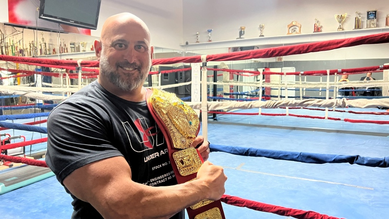 Andy Ellison is the founder of Mad Dog Pro Wrestling which honours WWE Hall-of-Famer Maurice "Mad Dog" Vachon and will raise money for the Starlight foundation. (Daniel J. Rowe, CTV News)