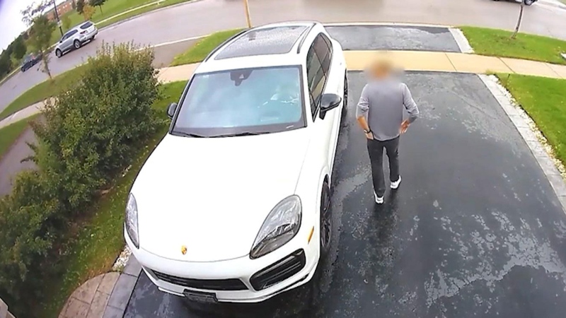 Porsche theft