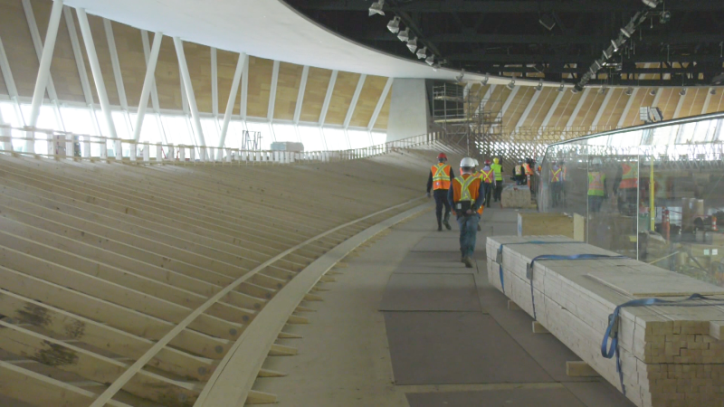 The Coronation Park recreation centre in Edmonton on Sept. 27, 2024. (Jeremy Thompson/CTV News Edmonton)