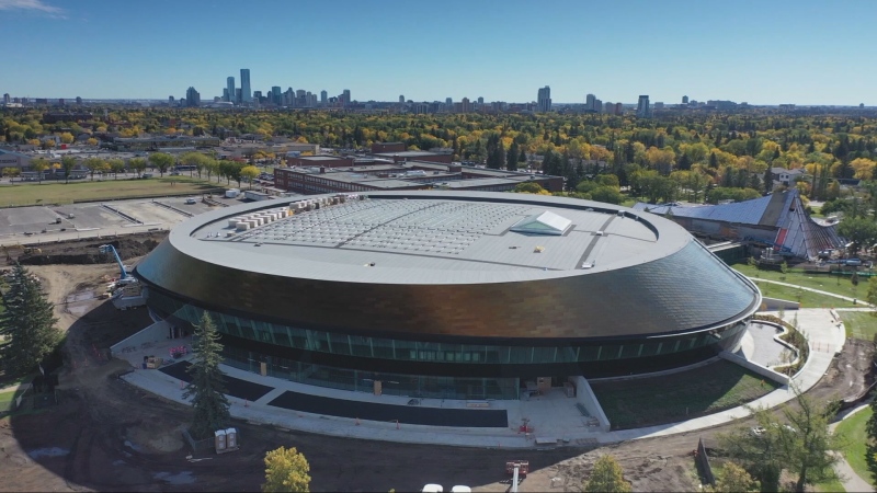 The Coronation Park recreation centre in Edmonton on Sept. 27, 2024. (Cam Wiebe/CTV News Edmonton)