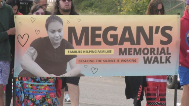 Megan Gallagher was reported missing in September 2020. Two years later, her remains were found near St. Louis. (Noah Rishaug/CTV News)