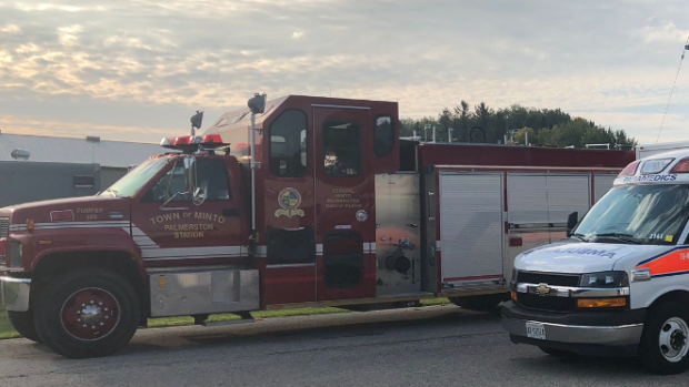 A Minto firetruck. (Source: Minto Fire/Twitter)