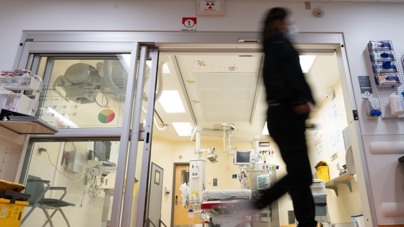 A hospital room in Montreal. (The Canadian Press/Christinne Muschi)