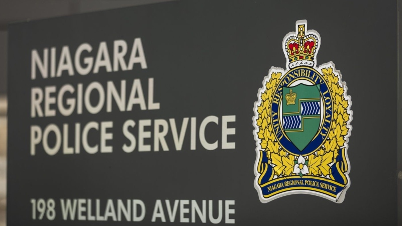 The Niagara Regional Police Service detachment in 1 District located in St. Catharines, Ont., is shown on Friday, March 15, 2024. THE CANADIAN PRESS/Aaron Lynett