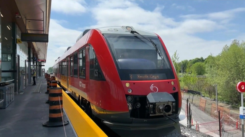 Trial running of Trillium Line begins 