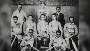 The Colored Hockey League of the Maritimes. (Courtesy of the Nova Scotia Sport Hall of Fame)