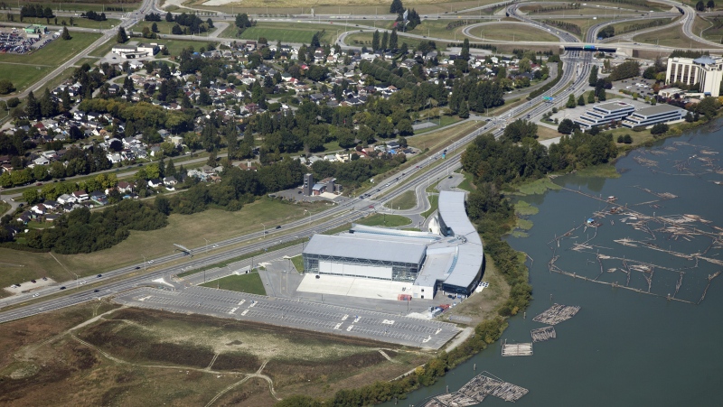 Part of the city of Richmond, B.C., is shown in this undated aerial photograph. (Image credit: Shutterstock) 