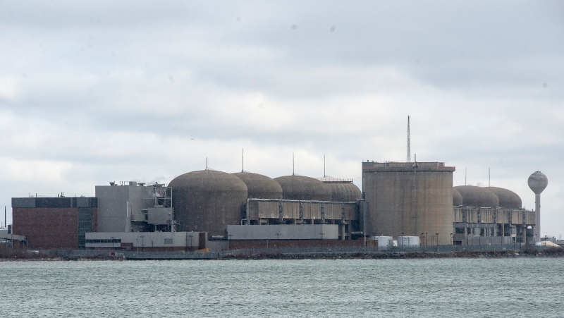 The Canadian Nuclear Safety Commission says it has approved a short extension to operate the Pickering Nuclear Generating Station until the end of 2026. The Pickering Nuclear Generating Station, in Pickering, Ont., is seen Jan. 12, 2020. THE CANADIAN PRESS/Frank Gunn