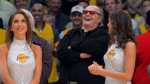 Actor Jack Nicholson attends the Lakers' NBA basketball game in Los Angeles on April 2, 2013. (Mark J. Terrill / AP Photo)

