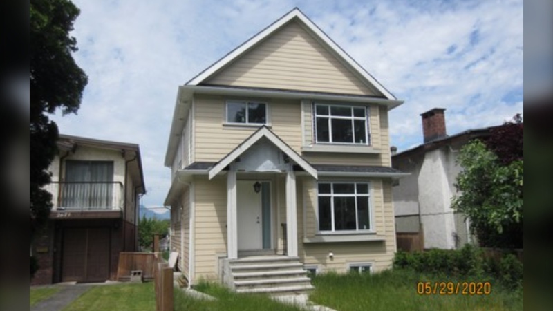 The duplex on East 41st Avenue that was at the centre of the dispute is seen in this photo from BC Assessment. (bcassessment.ca)