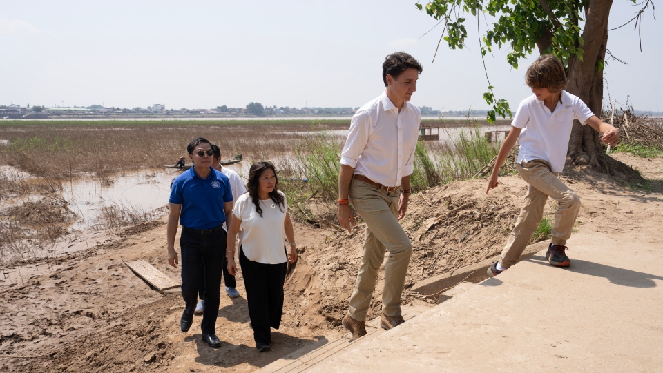 Trudeau Laos Mekong River