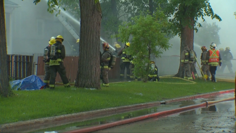 Winnipeg fire fighters