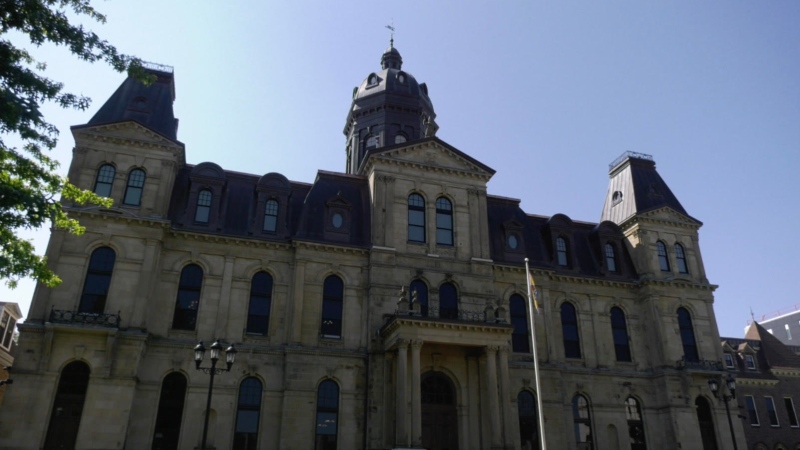 The New Brunswick legislature is pictured. (Source: Nick Moore/CTV News Atlantic)