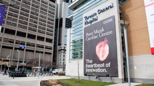 Toronto General Hospital is shown on April 5, 2018. THE CANADIAN PRESS/Doug Ives 