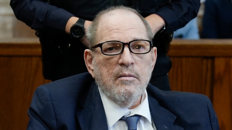 Harvey Weinstein appears in criminal court in New York, Wednesday, Sept. 18, 2024. (AP Photo/Seth Wenig)